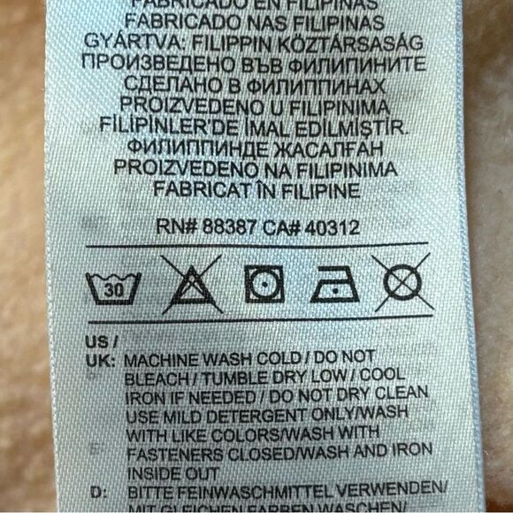 Adidas Women's Peach Sweatshirt Size Medium - Picture 7 of 9